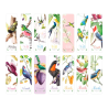 Set de 28 Piezas Marcador de Página para Libro Diseño de Aves Dibujos