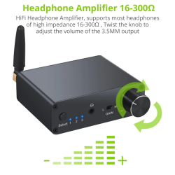 Conversor de Audio DAC HIFI+ Bluetooth Prozor Rca 3.5mm Amplificador de Aufífonos