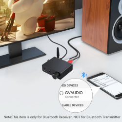 Conversor de Audio DAC HIFI+ Bluetooth Prozor Rca 3.5mm Amplificador de Aufífonos
