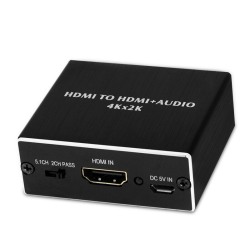 Extractor de Audio HDMI 4K Full HD Óptico SPDIF 3.5mm